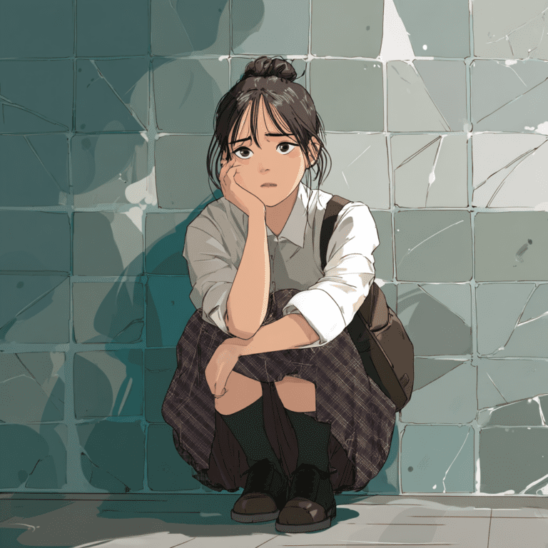 korean university student is trying to get a psychiatric certificate.